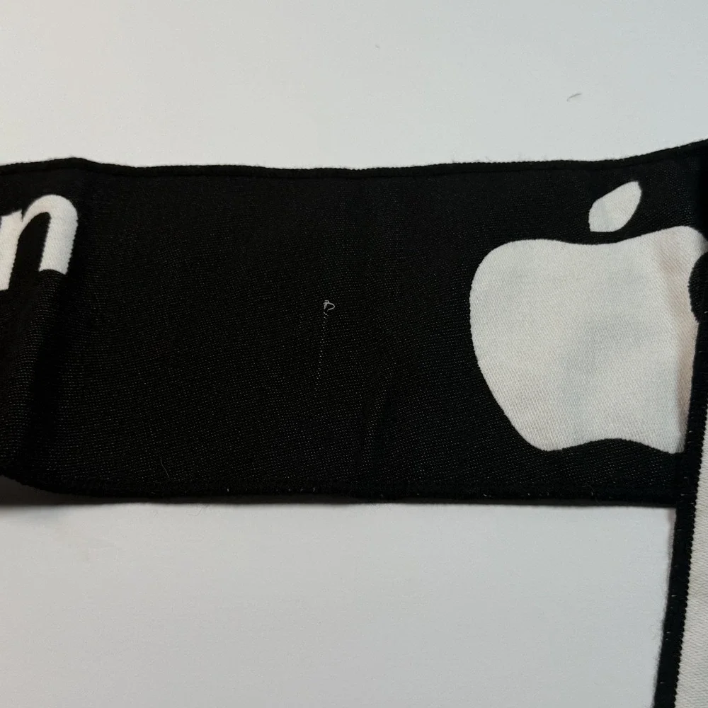 Major League Soccer Scarf Black White Season Pass‎ Supporter Fan Gear
